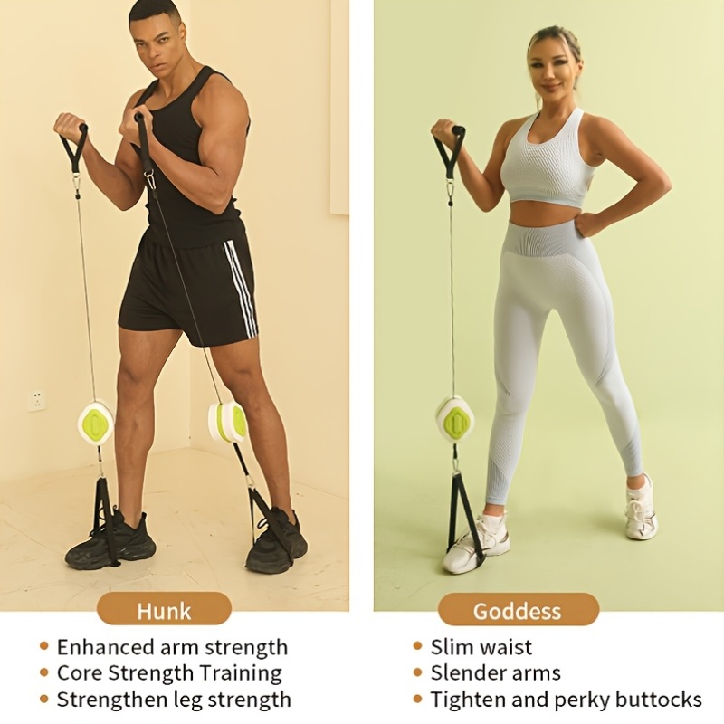 Портативный выдвижной тренажер – обзор и цена Home Gym Routine